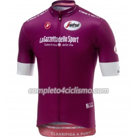 Maglia Ciclamino 2018 Giro d'Italia Manica Corta